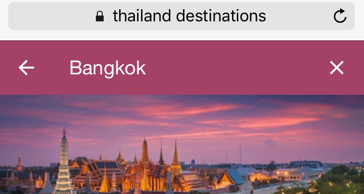 Thai Destinations